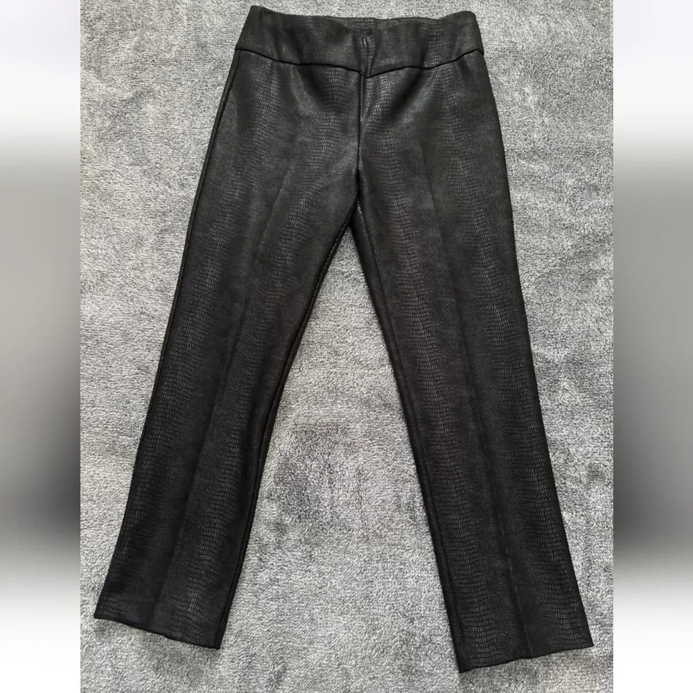 Python Print Straight Leg Pants' soft surroundings size MP & NWT - Picture 2 of 5